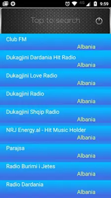 Radio FM Albania All Stations android App screenshot 3